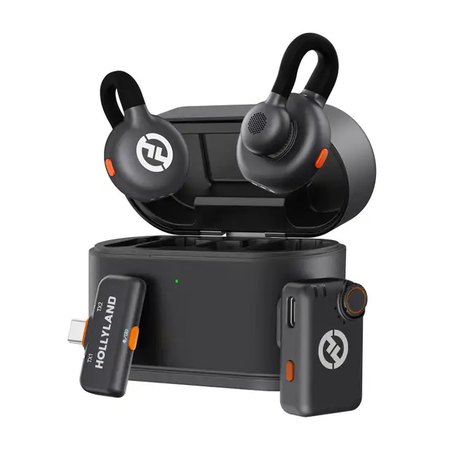 Hollyland Lark M2S Mini Combo Wireless Microphone in Pro Audio & Recording Equipment in Markham / York Region - Image 2