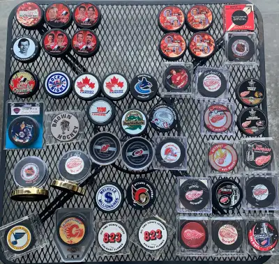 Collector Hockey Pucks, View more