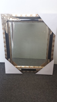 Antique wooden Frame with Beveled Mirror 16x20'' Brand new
