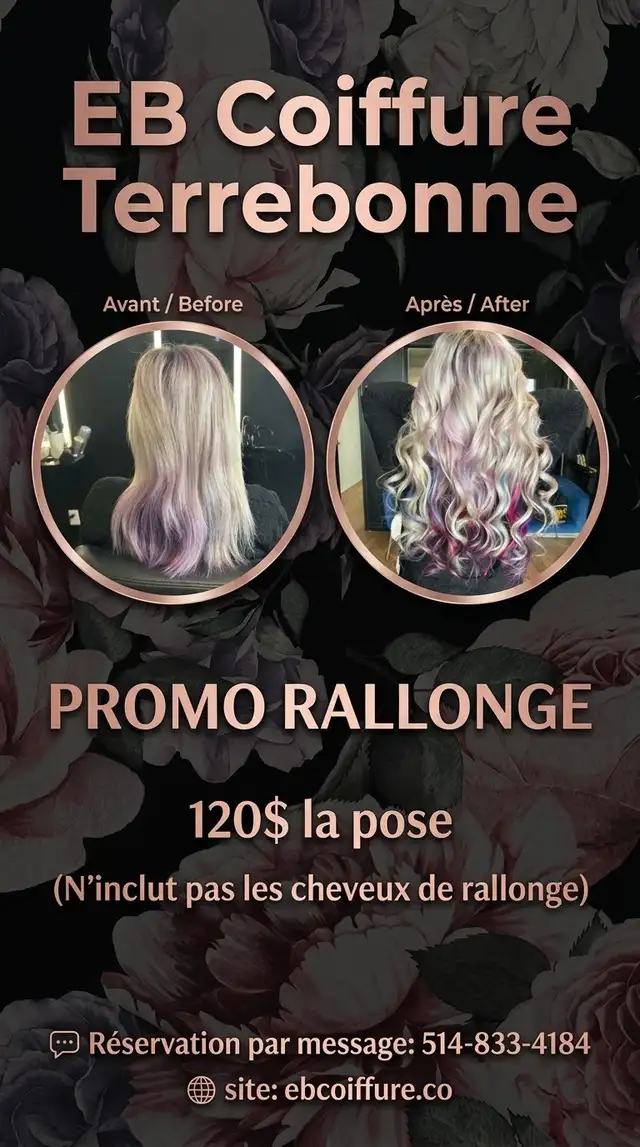 Hair Extension $120