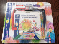 STAEDTLER 52 PIECE COLOURING SET NEW IN BOX