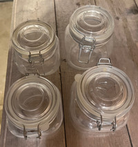 Bale Wire Glass Storage Jars