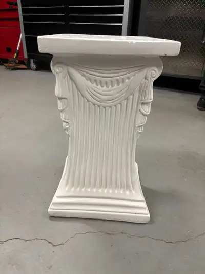 Pedestal 21'' tall  can use indoor or outdoor, View more