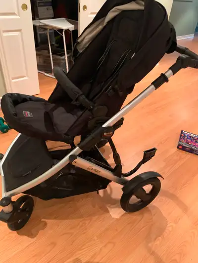 Double Stroller & car seat infant/toddler (Britax Be Ready), View more