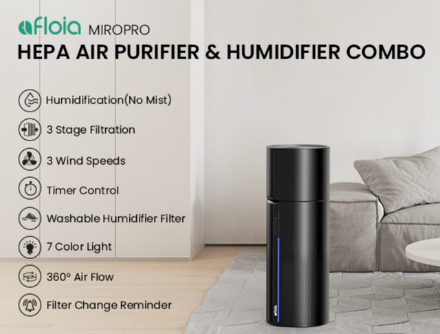 Humidifier & purifier  in Heaters, Humidifiers & Dehumidifiers in Calgary - Image 2