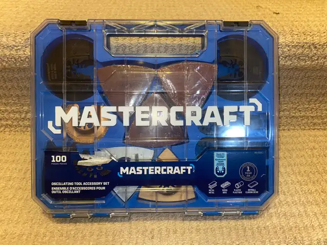 Brand New! Mastercraft 100pc. Multi tool accessory set in Power Tools in St. Albert - Image 2
