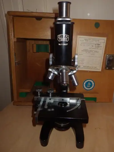 VINTAGE MICROSCOP / MICROSCOPE  ELIZA TOKYO Si cet article vo, View more