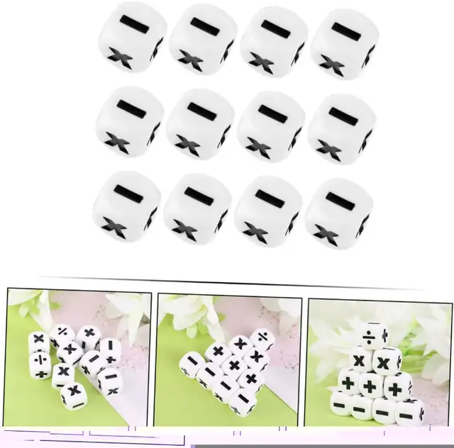12pcs Learning Aid Classroom Accessories Strategy Dice Game Dice in Toys & Games in City of Toronto - Image 5