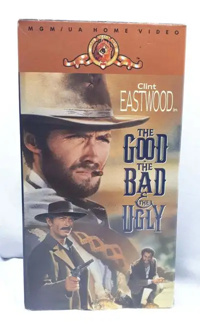 The Good The Bad & The Ugly VHS Tape Clint Eastwood, View more