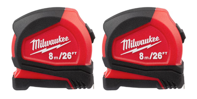 2 Milwaukee Tape Measure - 48-22-0426, View more