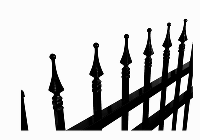Driveway Wrought Iron Gate 16FT - Arrow Artwork Detail!, View more
