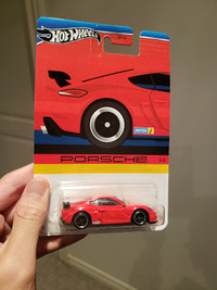 2024 Hot wheels Premium Porsche 718 Cayman GT4 Red