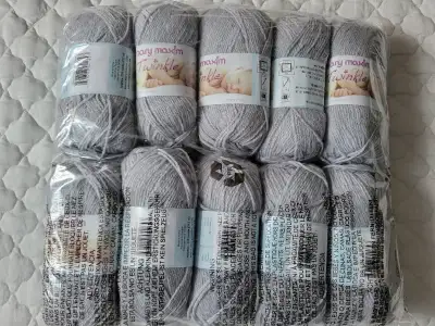 Soft GrayYarn, View more