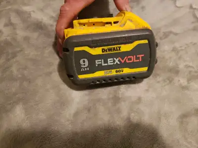 DeWalt Flexvolt 60v battery, View more