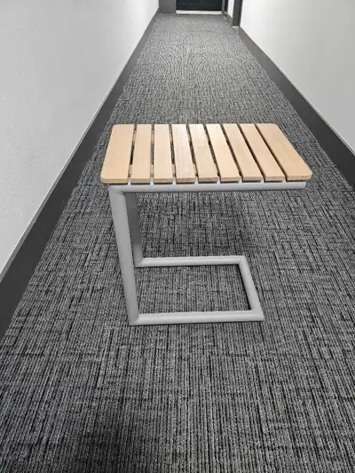 C-Shaped Side Table, View more