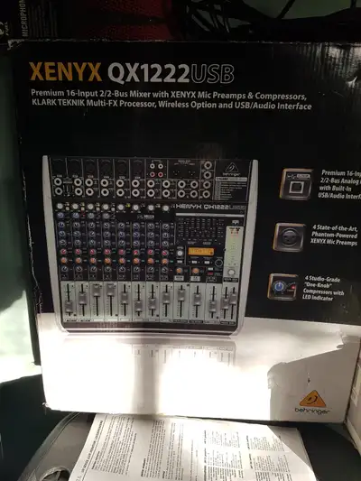 Zenix QX1222 16 channel mixer, View more
