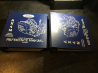 Ford AX4N Transmission Reference Service Manual 2 Volume Set