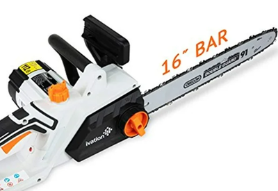 Low kickback bar and built-in chain brake for added safety Easy Tool Free Assembly For Added Comfort...
