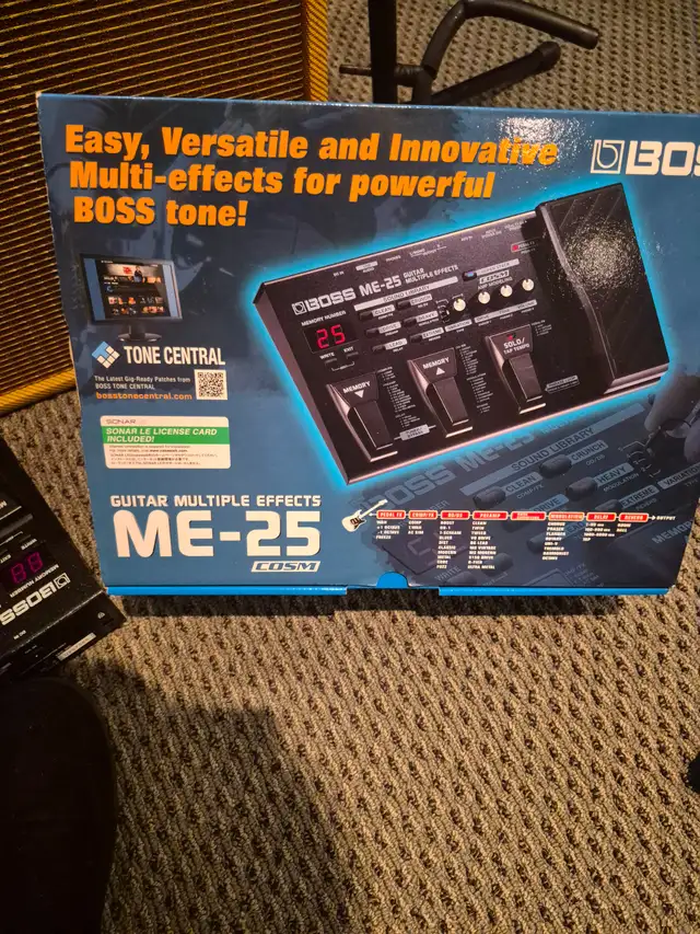 Boss ME25 multi effects pedal595521299893473283