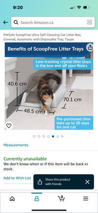  Auto cleaning litter box