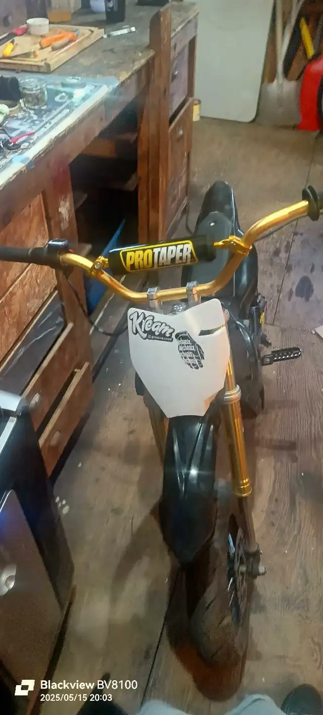 Motocross électrique 1600 Watts 48v lithium. vitesse max :33k in Scooters & Pocket Bikes in Longueuil / South Shore - Image 4