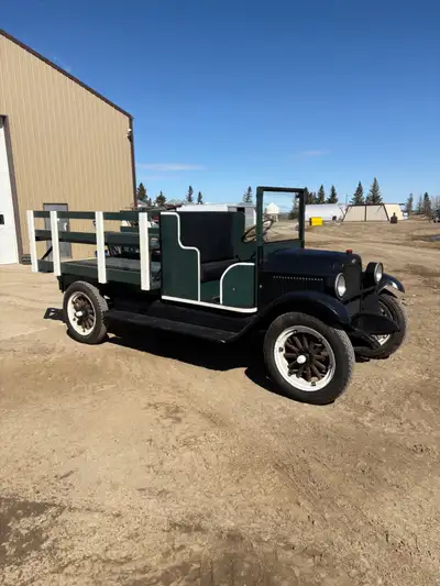 99 year old antique Chevrolet pickup truck for sale! This truck has been restored in the early 2000'...