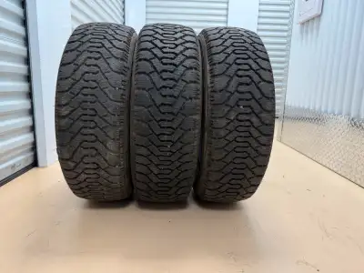 3 Tires 90$ for all Size 205/55 R16 Winter tires Good Year Nordic Located in my storage. 1460 The Qu...