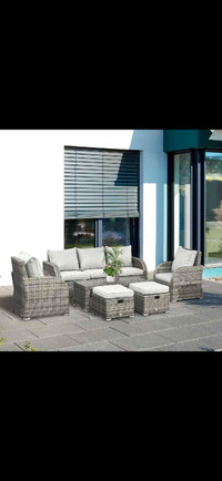 Special disposal outdoor patio furniture set