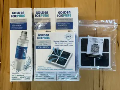 Golden IcePure Refrigerator Water Filter. RWF4700A. 3 Pack. New, View more