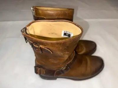 FRYE Women's Short Double Buckle Boots, View more