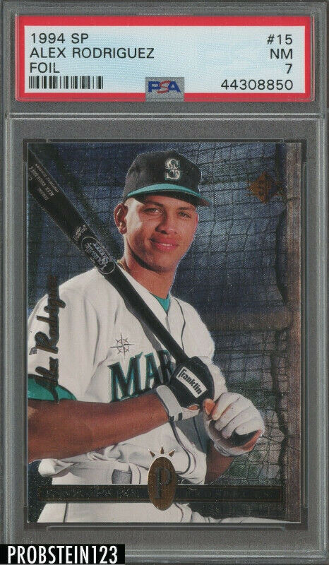 ALEX RODRIGUEZ .... 1994 SP Foil ROOKIE .... PSA 7, PSA 8 ($125) in Arts & Collectibles in City of Halifax