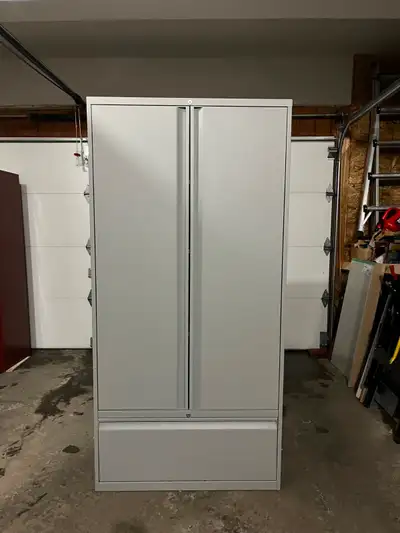 Teknion Five-High Two-Door / 1-Drawer Combo File / Storage Cabinet These cabinets are great for the...