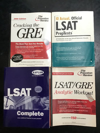 LSAT Study Books with Tests