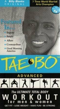 Billy Blanks Tae Bo Advanced vhs tape