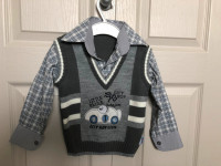 Shirt/vest 1 pc for boys. Size 1 or 2 years old