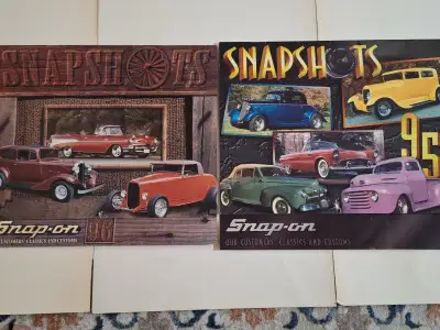 Various Snap On calenders : $5 EACH 95 - 96 Customers classics and custom 97-2000 Snapshots 2004 sna...