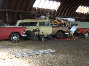 1955 Meteor Niagara and Ford custom station wagons for sale