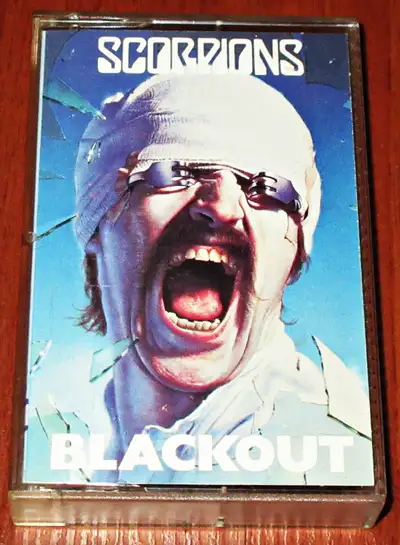 Cassette Tape :: Scorpions - Blackout $10 Dollars ** Tested : Plays Perfectly **