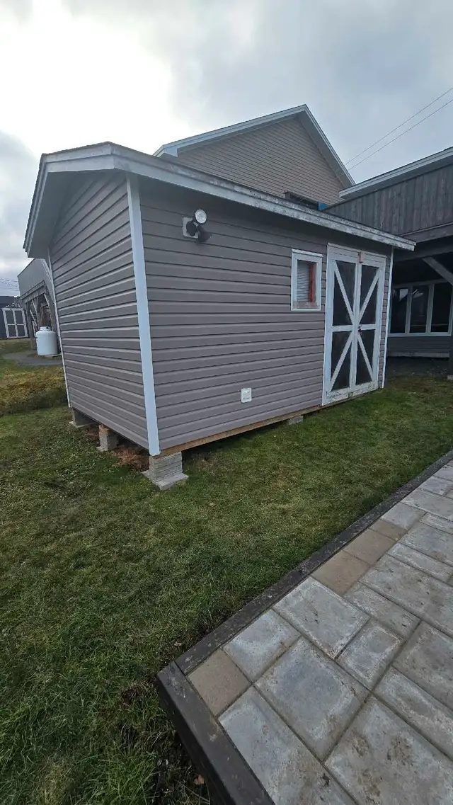 Shed - 10x16 - Wired, Heated, Insulated in Outdoor Tools & Storage in St. John's - Image 2