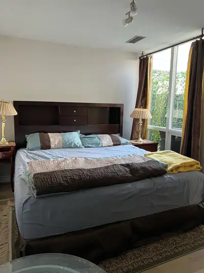 Etobicoke Central, All inclusive Bachelor Studio / Condo- with underground parking, AC, internet......