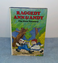 Vintage Raggedy Ann &Andy Book,Johnny Gruelle,Bobbs-Merrill 1982