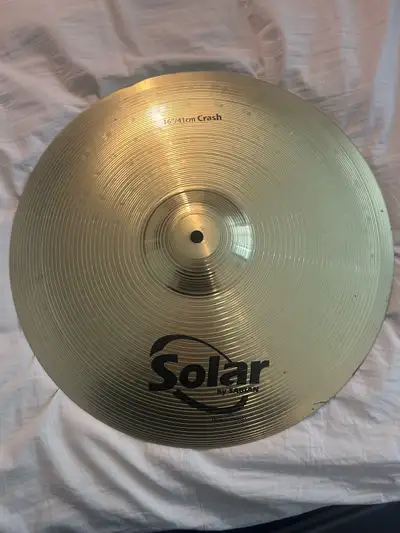 16 inch Crash Sabian Cymbal, View more