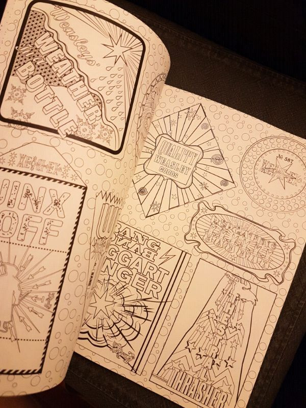 Harry Potter Magical Artifacts Coloring Book Other City of Toronto