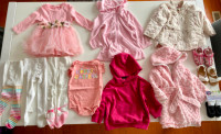 Baby Girl Size 12 - 18 Month Spring Lot - includes spring jacket