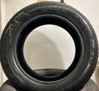 4 pneus d'été 235 / 55R 18 en bon état