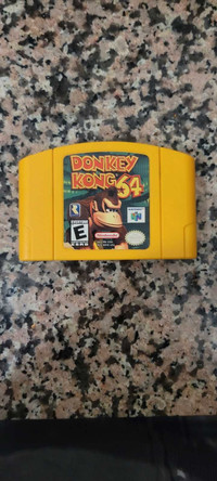 Donkey Kong 64 yellow