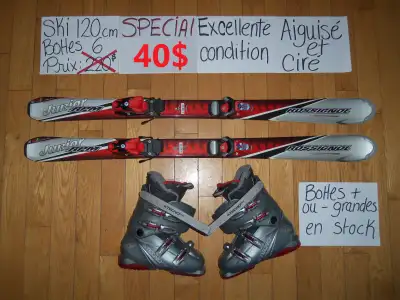 Ensembles de ski alpin twin tip 120 130 cm, View more