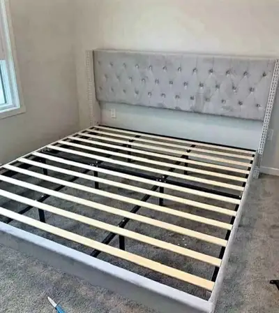 Brand New king bed frame , View more