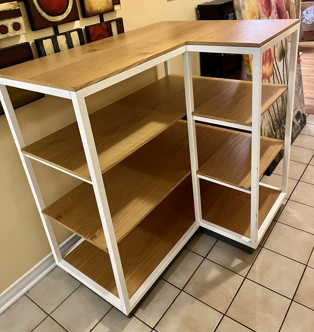 Large LShaped shelving unit Bookcases & Shelving Units Ottawa Kijiji