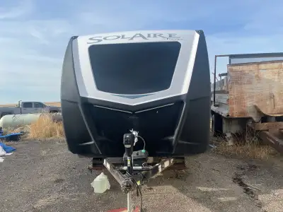 I bought a new had it at a campground and it got vandalized. Someone broken broke three windows went...